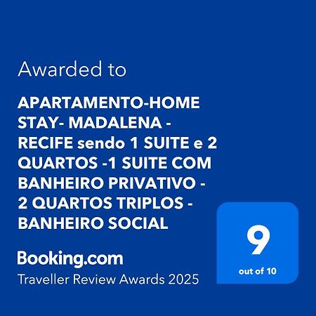 Suite E Quartos -1 Suite Com Banheiro Privativo - 2 Quartos Triplos - Banheiro Social Recife Eksteriør billede